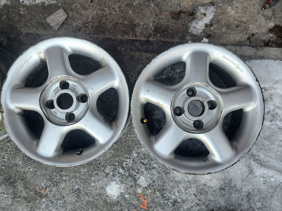 титанки р14  4/100 Passat golf