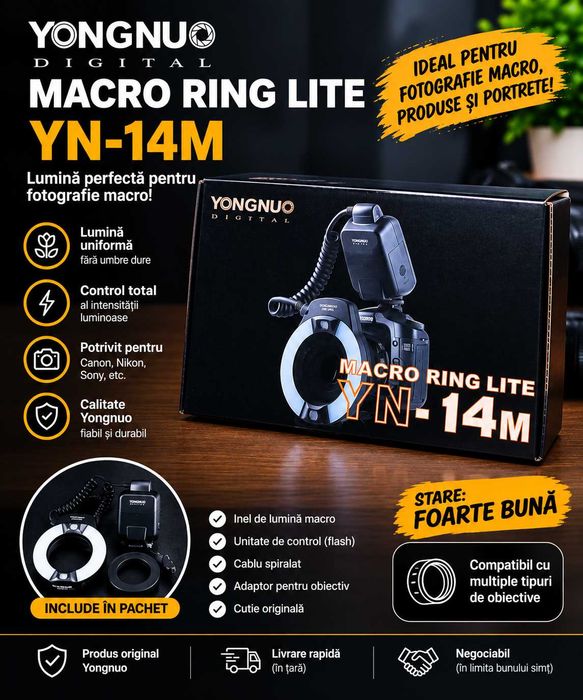 Yongnuo YN-14M Macro Ring Lite