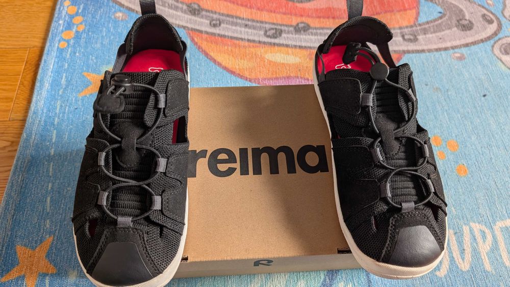 Детски Боси обувки Reima – Valoa – Sandals – Black