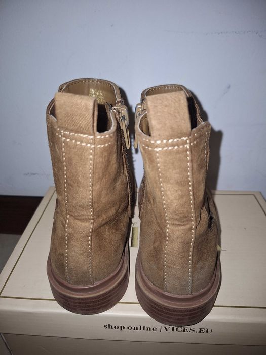 Боти за момиче велур