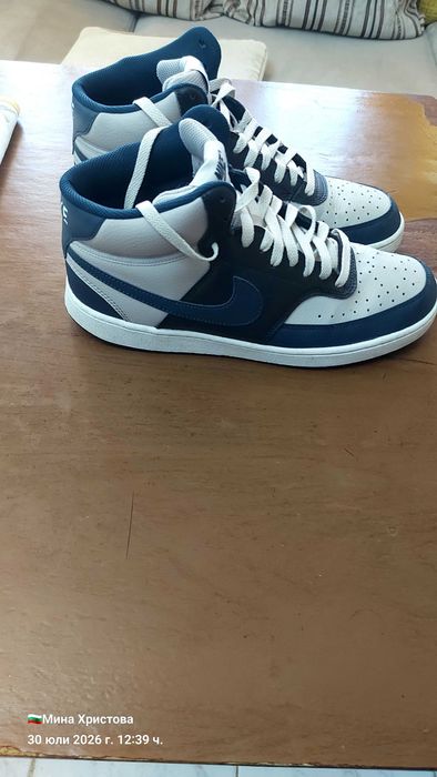 Nike сникърси court vision mid
