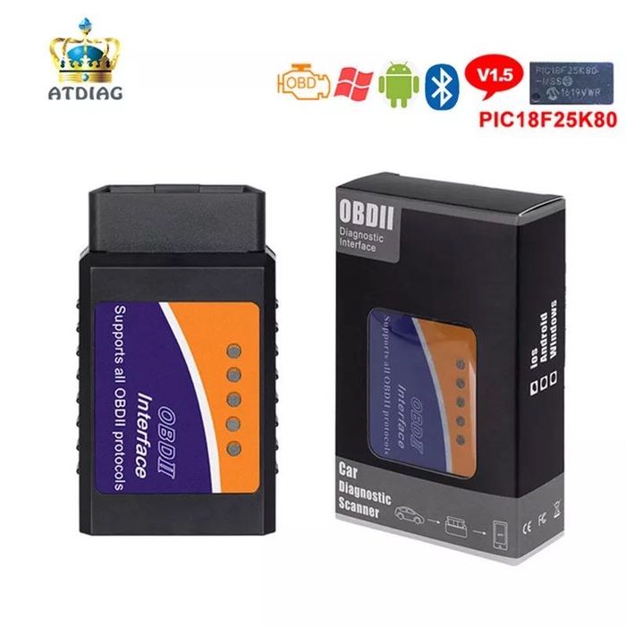 ELM327 безжична диагностика на автомобили OBD 1 2 vw ford bluetooth