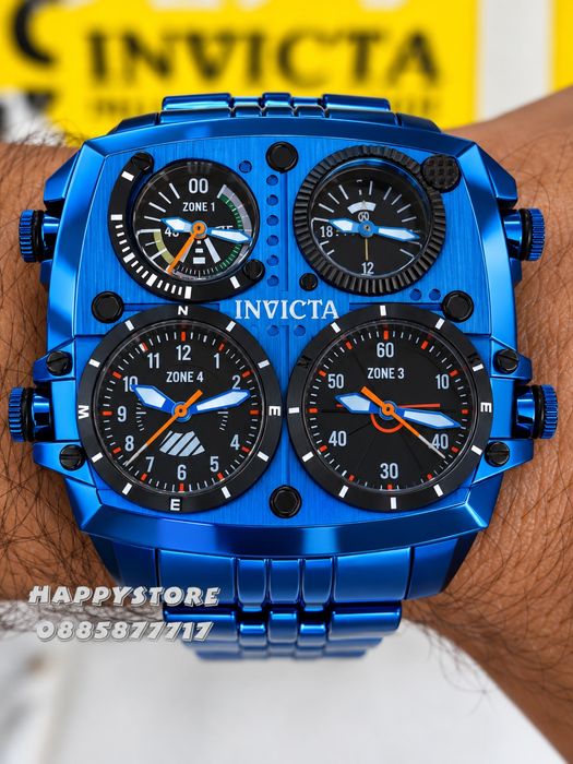 INVICTA Zulu Blue 54 mm, Инвикта нов мъжки часовник
