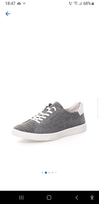Nou.    Calvin Klein pantofi sport gri melange Ion