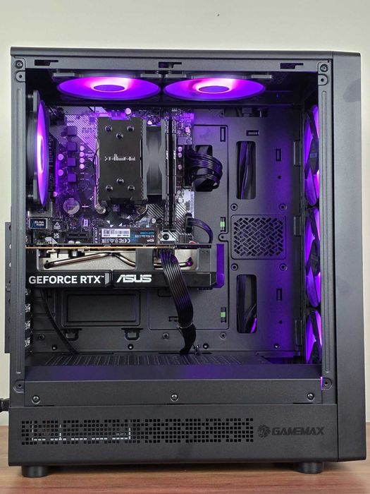 Геймърски компютър - Нов ( i5 12400F | RTX 5060 | DDR4 RAM | SSD NVMe )