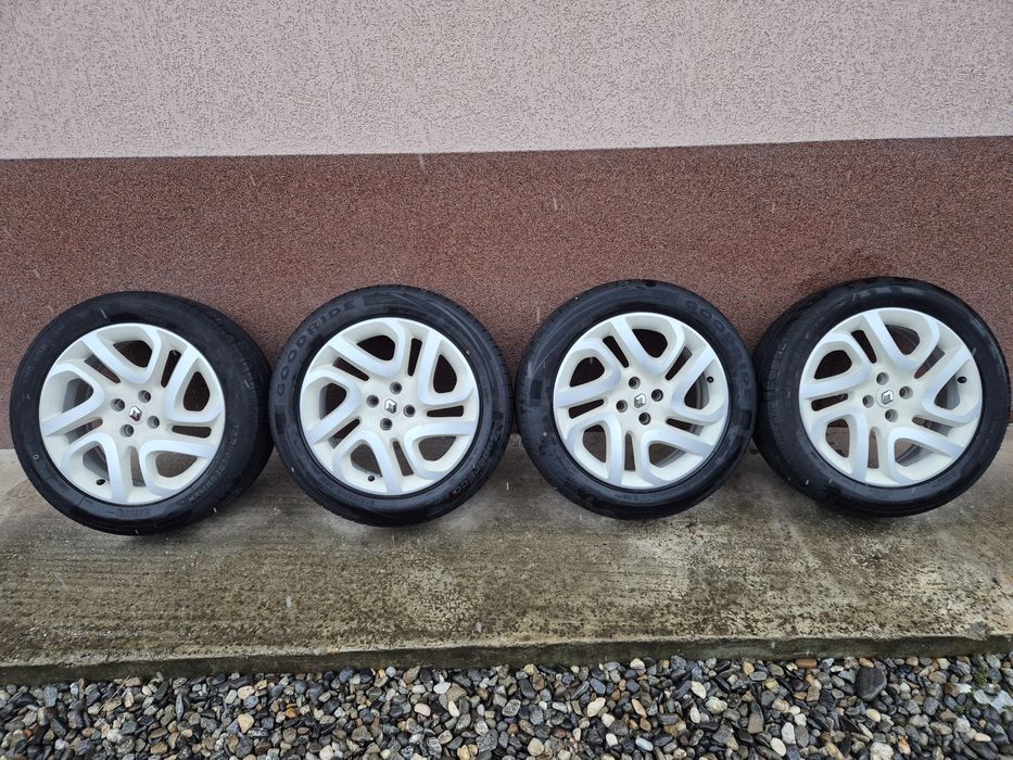 Jante Renault Capture R17 4x100 cu anvelope vară 205/55R17