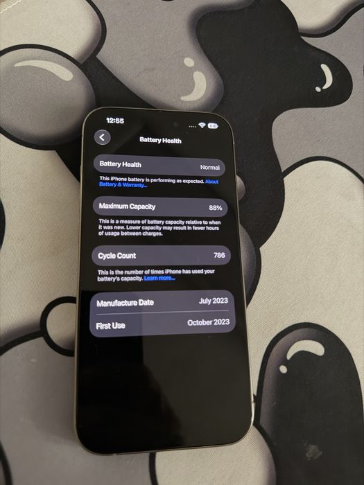 Iphone 15pro titanium 128gb
