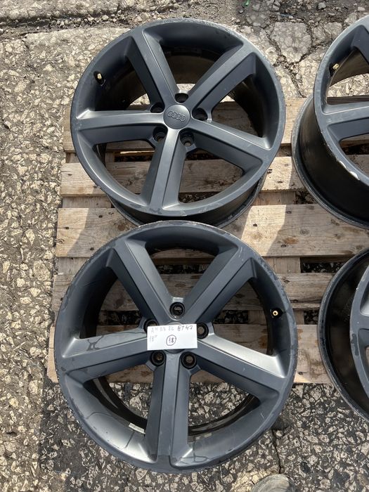 Оригинални джанти 18” Audi A6 4f A5 A4 Q5 Ronal 66.6мм et47 ном 18