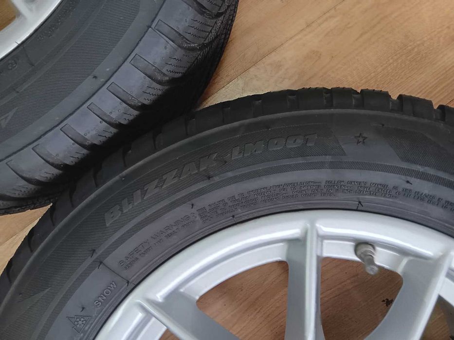 Jante 16 BMW G20 21 28 originale cu senzori anvelope iarnă MS 8-9 mm impecabile