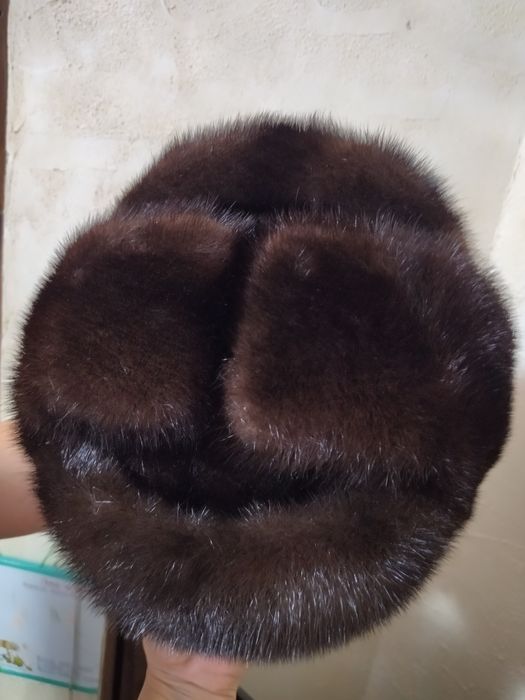 Шапка норковая..