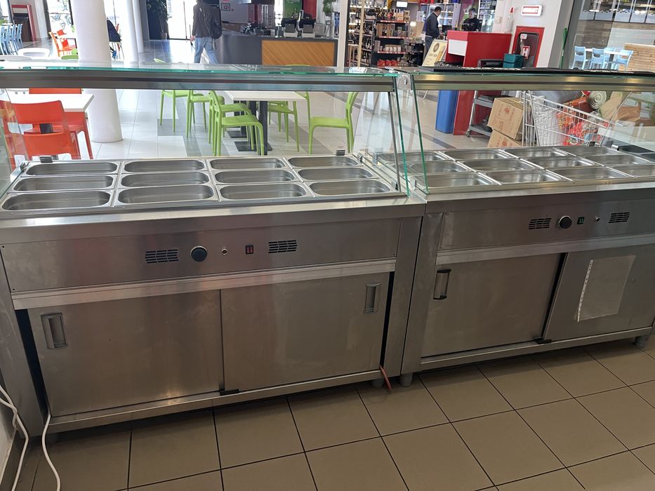 Vitrina calda autoservire