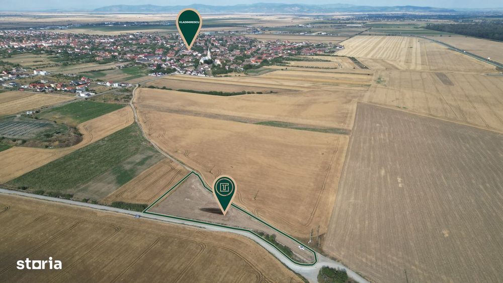 Teren intravilan de 5.000 mp in PUG Vladimirescu