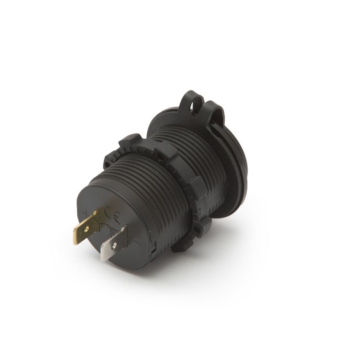 Adaptor USB instalabil in locasul brichetei – lumina verde, 1 buc., 54926GR