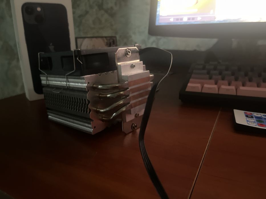 кулер для пк 4 медный трубки