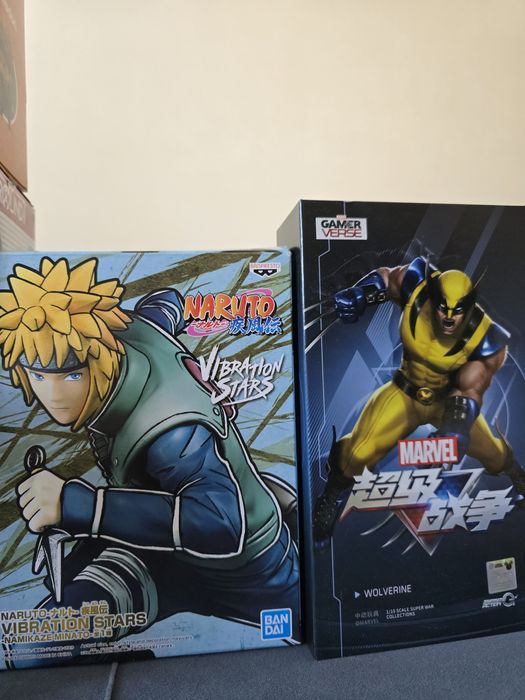 Фигурки аниме и марвел, Gojo, Idatori, Minato, Wolverine, Light