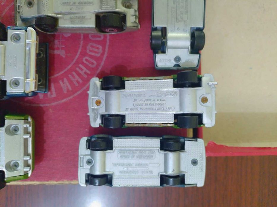 Matchbox made in Bulgaria стари метялни колички