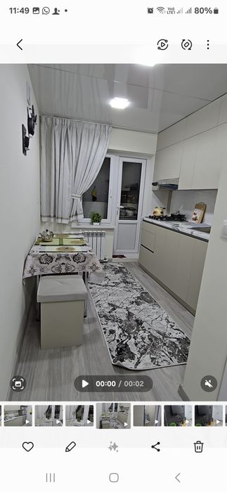 Сдается 1 комнатная  квартира в аренду со свежим ремонтом.