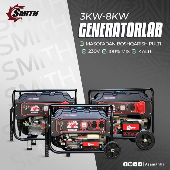 Generator 3kw kalitli