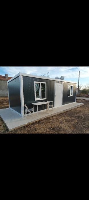 Продавам парцел в село Ведрина с сглобяема къща