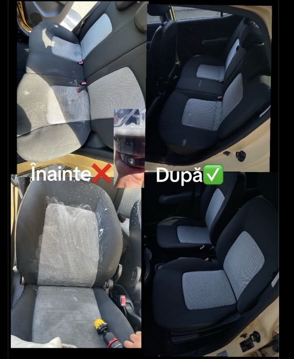 Curațare saltele canapele interioare auto etc