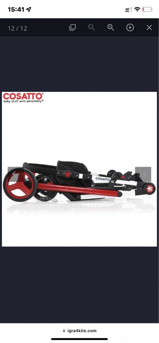 Количка cosattoo Air