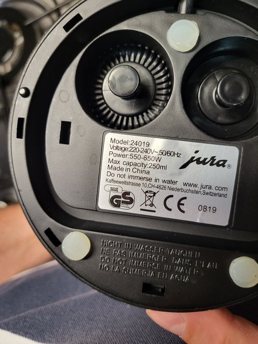 Aparat JURA, pentru spuma de lapte