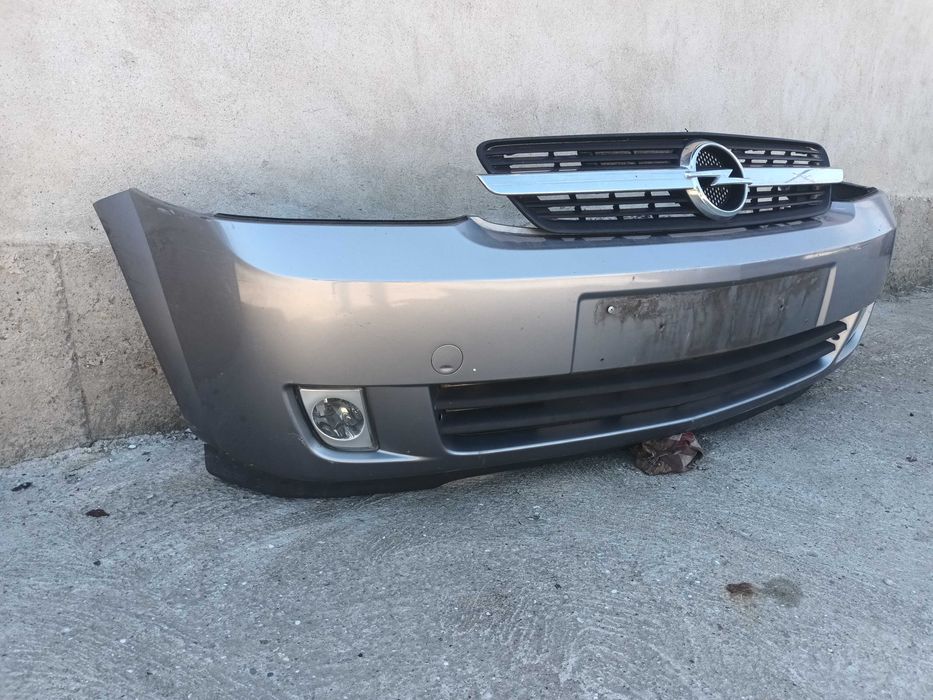 предна броня за опел мерива А с маска решетка халогени OPEL MERIVA A