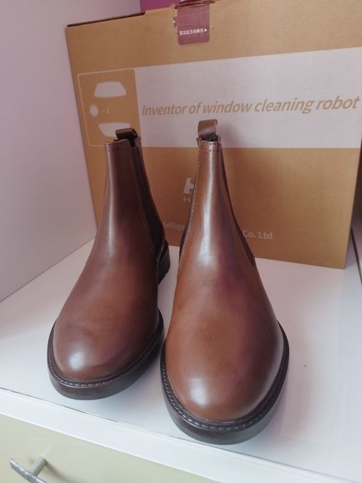 Кожени  есенно зимни боти