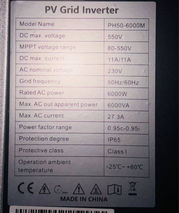 Инвертор 6 кв MUST