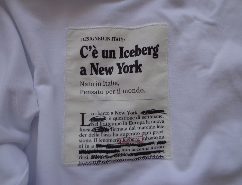 Мъжки суичър Iceberg White Relaxed Fit Cotton Hoodie размер XL