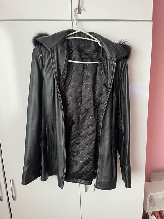 Кожено яке от естествена кожа