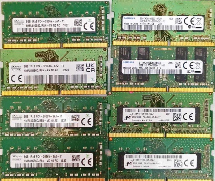 Memorii laptop 8GB PC4 Samsung Hynix