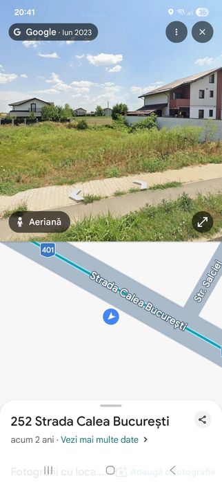 Vând teren în Comuna Vidra ( Berceni )