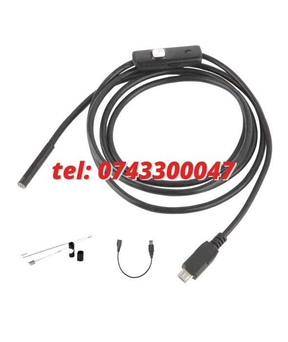 Endoscop  Camera Endoscopica Flexibila Pt Telefon Si Pc