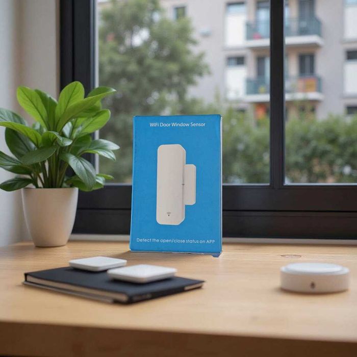 Senzor contact usa/fereastra WiFi 2.4G – alarma & push