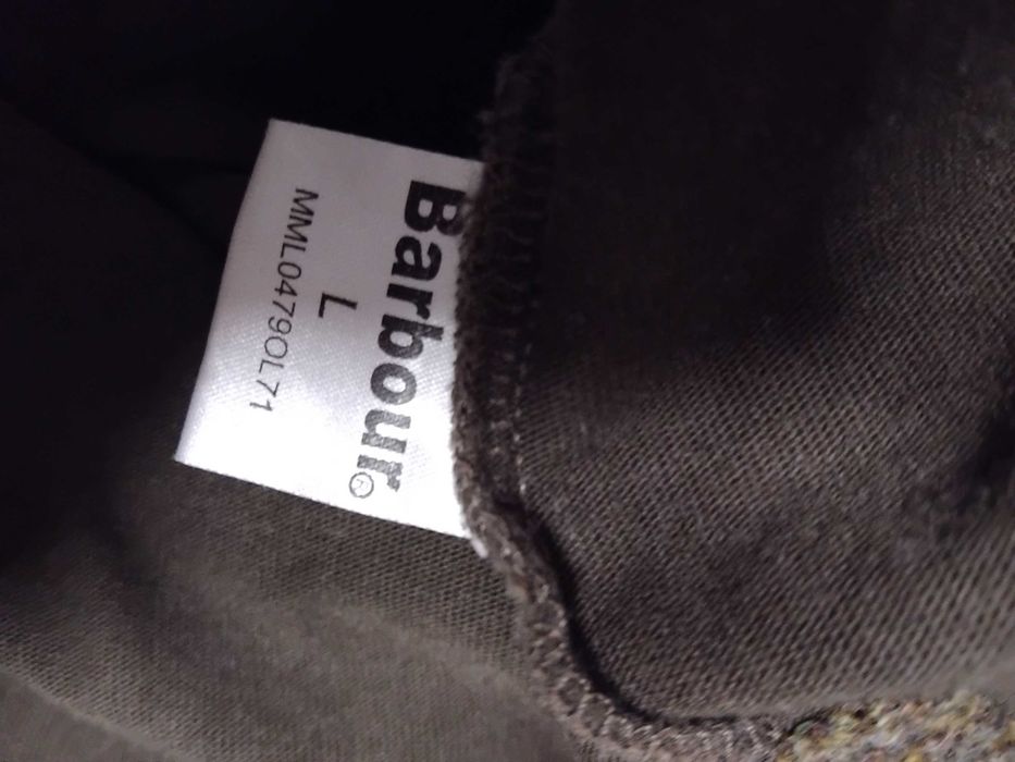 Barbour пуловер зелен