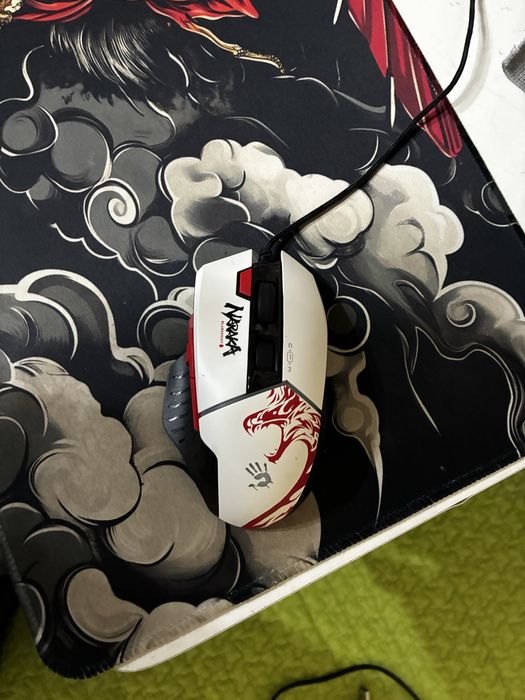 Мышь клавиатура bloody sn 98 и ковер