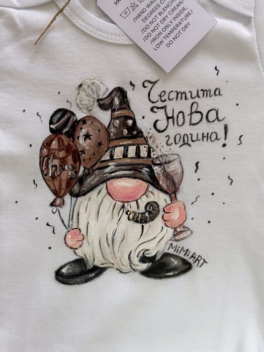Персонален коледен подарък-бодита,тениски за деца и възрастни