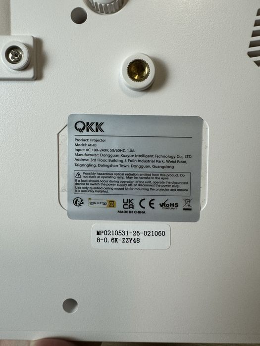 Проектор QKK AK-83 WiFi Projector up to 1080P Full HD