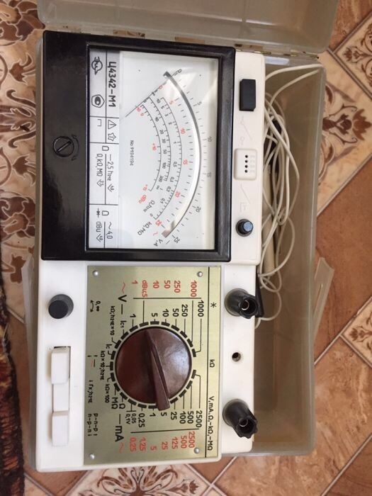 Тестер электроизмерительный