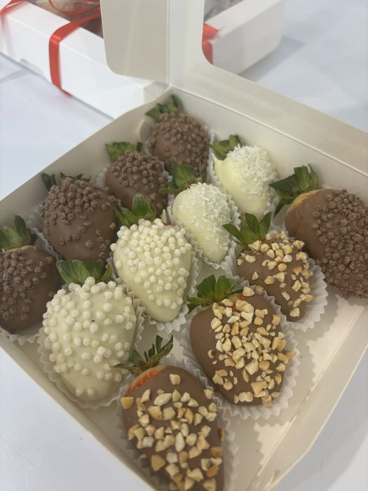 Клубника в шоколаде! Макаронсы. Майкудук