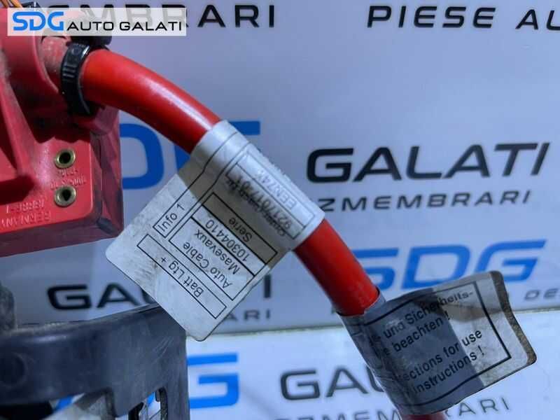 Tablou Panou Sigurante Borna Baterie Acumulator BMW Seria 3 E90 E91 E92 2004 - 2013 Cod 6936653 6936653 693665304 9217017 9217016[S0325]