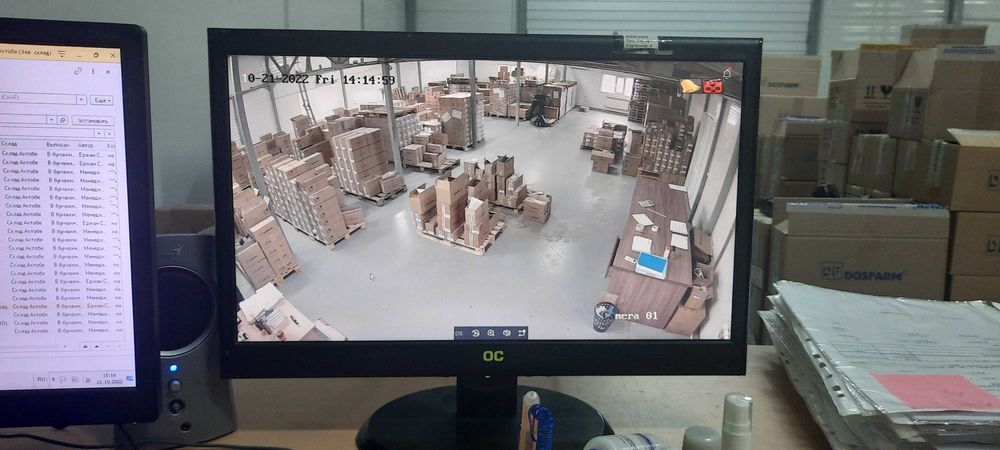 Установка и обслуживание системы видеонаблюдение