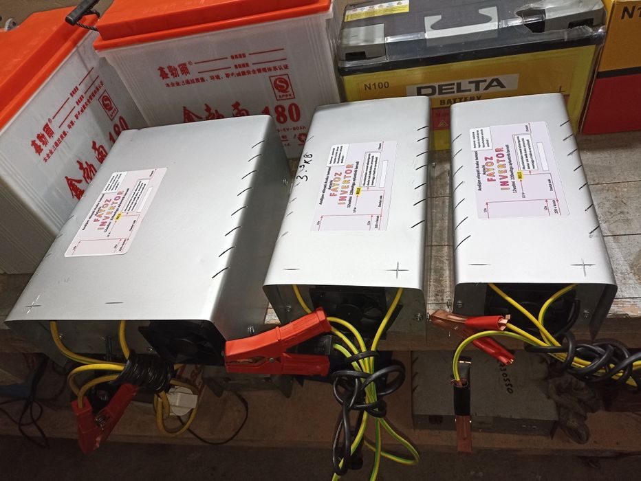 Инвертор 12v+24v=220v Юпс