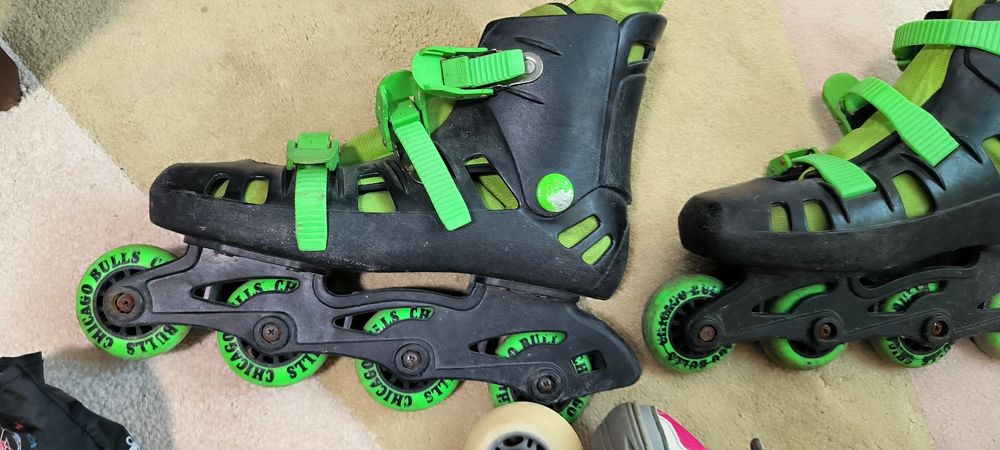 Комплект ролери Oxelo предпазители и конуси