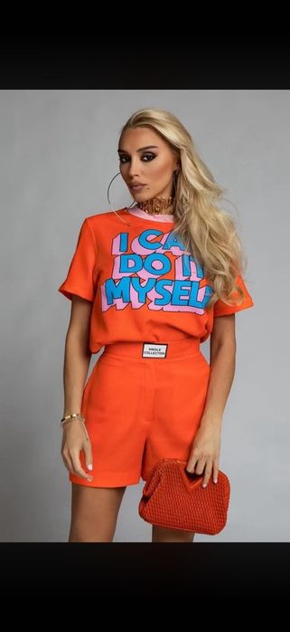 Оранжев комплект Nikole Collection