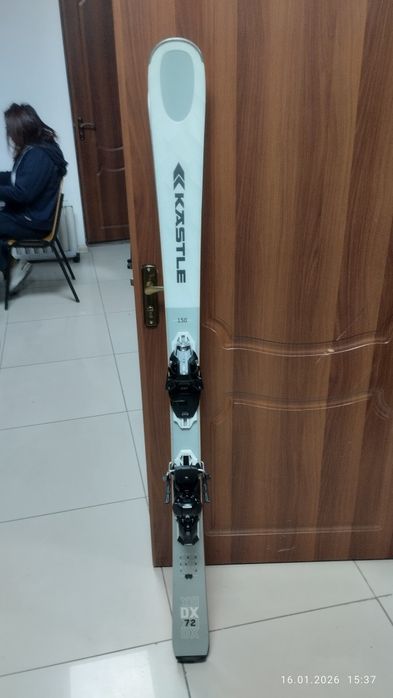 150 см. Горные лыжи KASTLE DX72 + К22