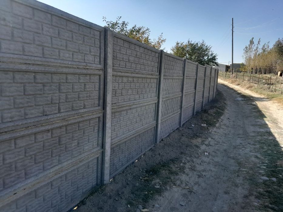 Yevro zabor еврозабор Yevrozabor Beton devor Dostavka+Ustanivka BEPUL
