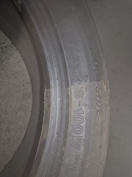 Продам резину 245 45 р18 новую