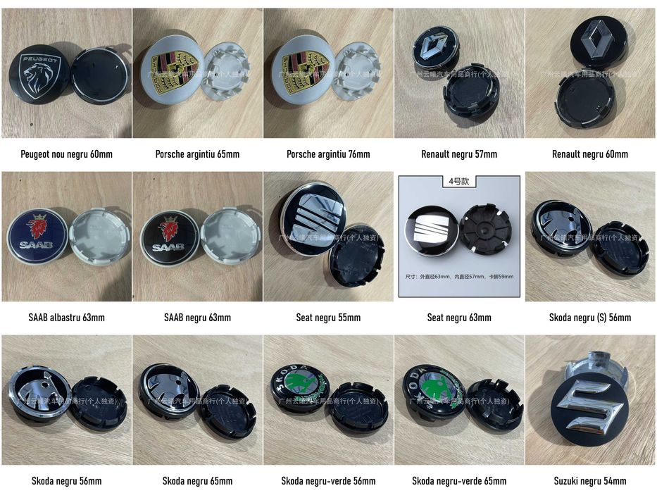 Capace Jante pentru orice marca (BMW, Audi, VW, Ford, Kia, Mini, etc.)